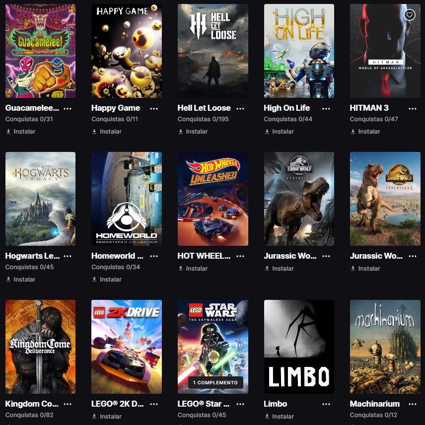 Conta Completa Epic Games | Hogwarts Legacy, Alan Wake 2, Assassin's Creed