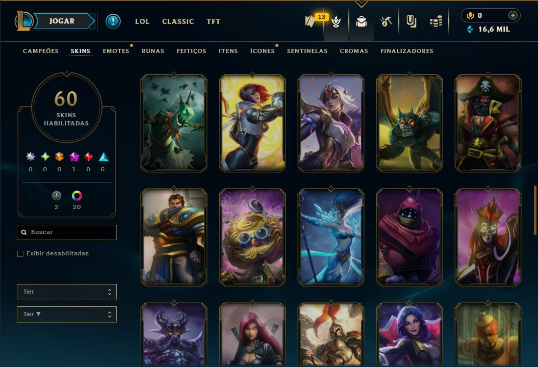 SKIN SINGED SURFISTA + [ DIAMANTE COM 55% DE WIN RATE ] + [ TROCA NICK ]