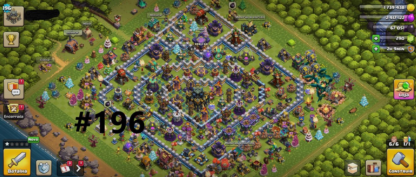 PROMOÇÃO ESPECIAL: CONTAS CV 17 e 18 CLASH OF CLANS FULL ACESSO COM SEGURANÇA!!