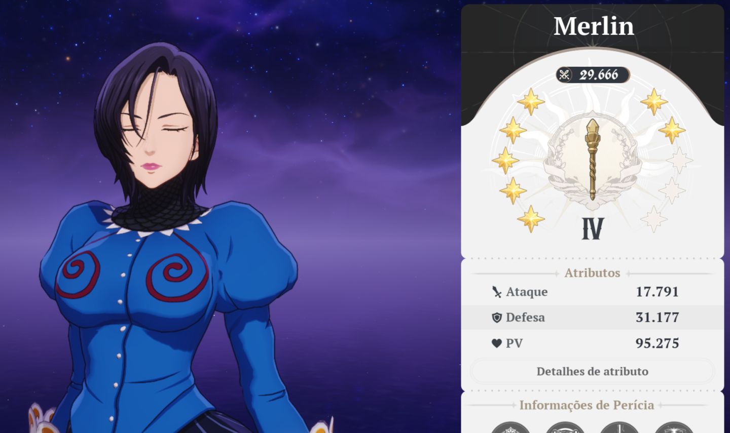 CONTA NANATSU ORIGIN: MERLIN P7+ELIZABETH P6+ KHALA P6....