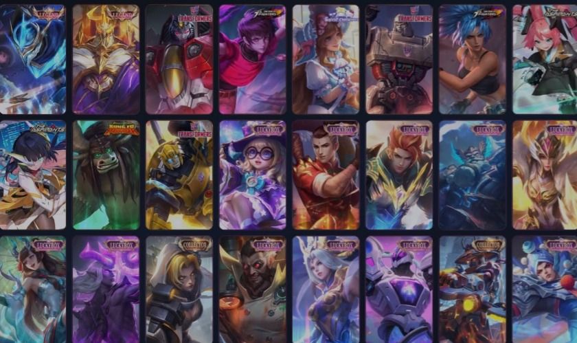 Conta Mobile Legends Mega Colecionador | 491 Skins | 133 Heróis | Legend Johnson