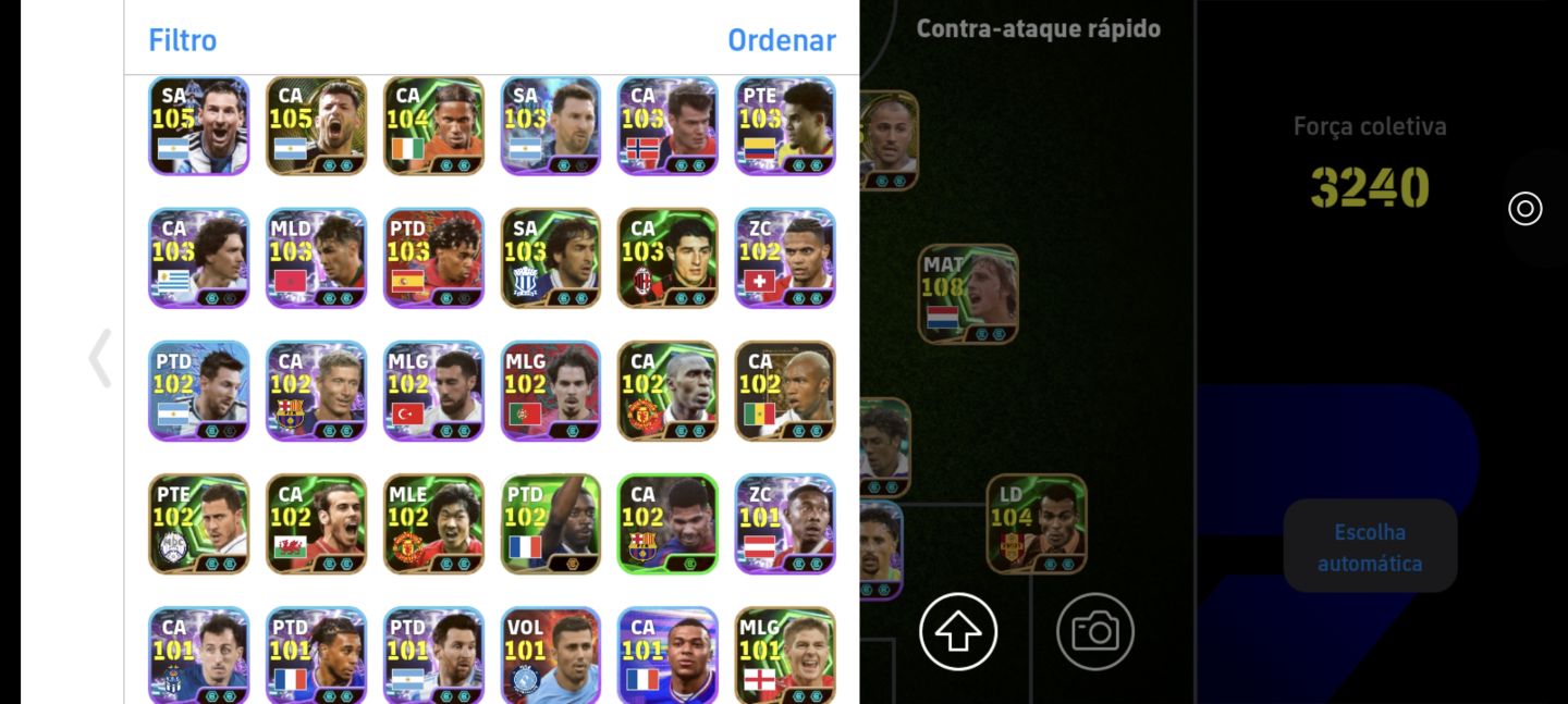 CONTA EFOOTBALL À VENDA 3240 DE FORÇA