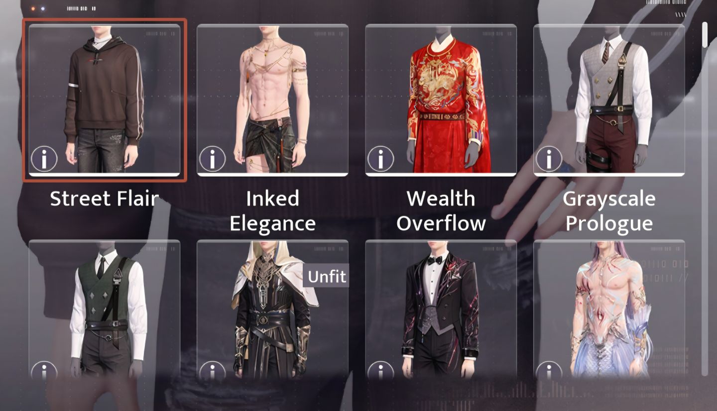 Conta Infold (Love and Deepspace + Infinity Nikki) | Rafayel Main