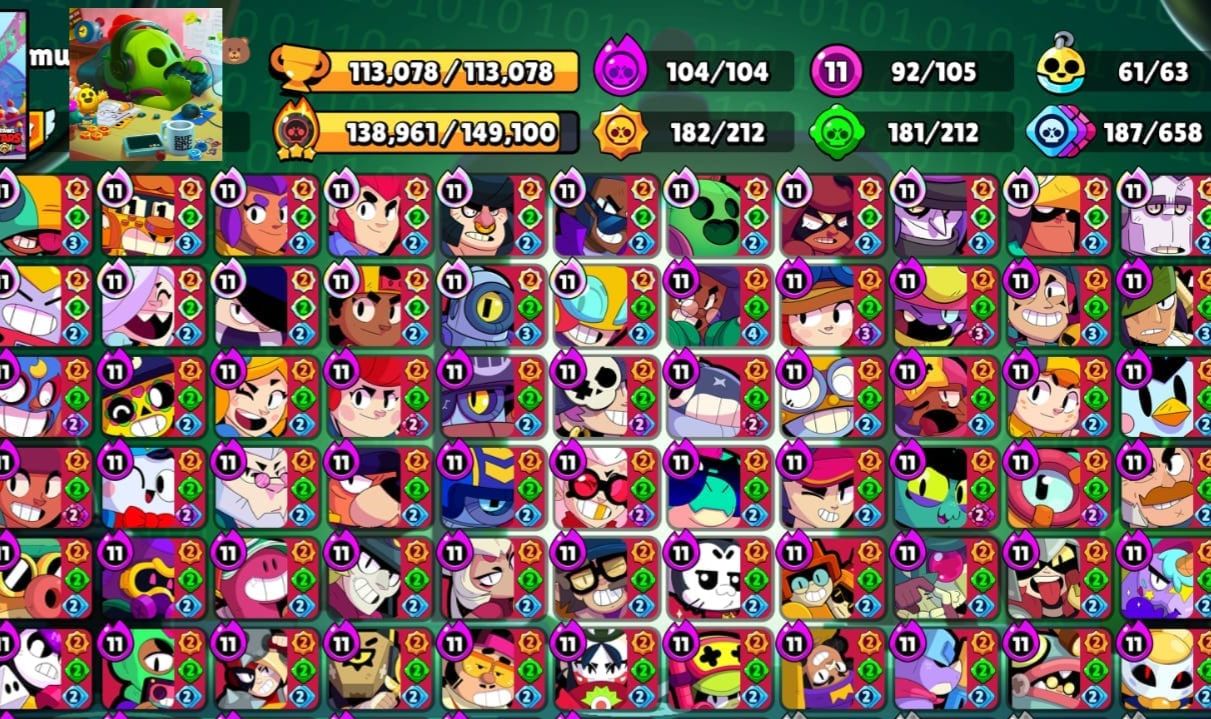 CONTA 114K + 400 SKINS + 10 PASSES + BRINDES + CONQUISTAS + ID SUPERCELL JOGOS