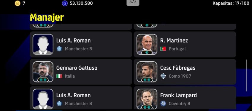 CONTA eFootball - 3248 OVER