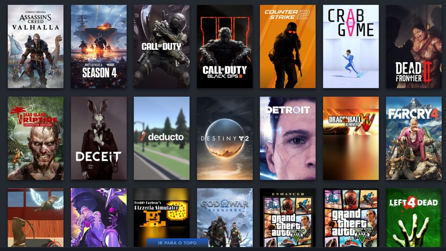 Conta STEAM