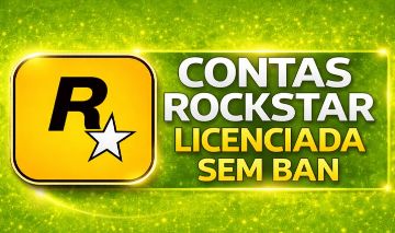 CONTA COMPLETA PRA FIVEM! ROCKSTAR LICENCIADA + GTA V + WL STEAM & D1SC0RD WL