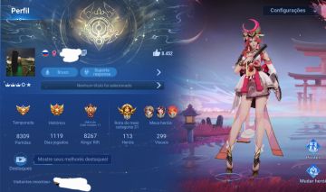 CONTA HONOR OF KINGS | NOBREZA 9