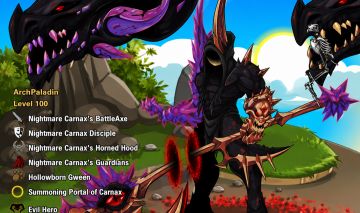 CONTA AQW 66 ACHIEVEMENTS / ENDGAME / VÁRIAS CLASSES