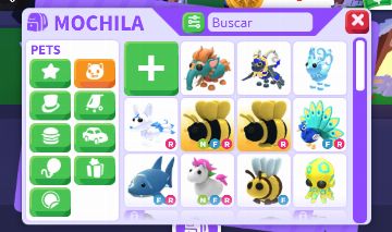 Conta Roblox com vários sets e pets no adopt me e roupas