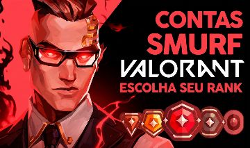 CONTA VALORANT FERRO/OURO/PLATINA ESCOLHA A SUA! RANK ATIVO