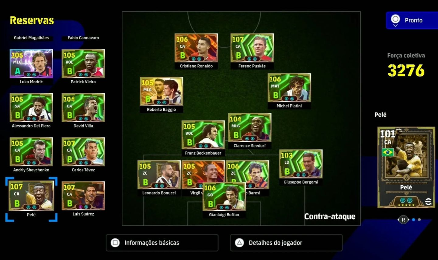 Conta Efootball Playstation