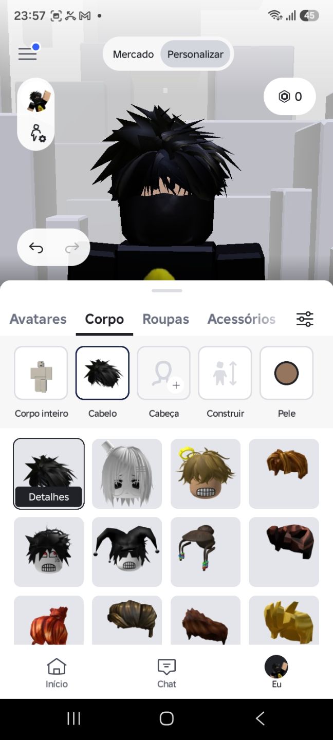 Conta com mais de 9 mill de kill no jjk e mais de 6444 de robux gastos