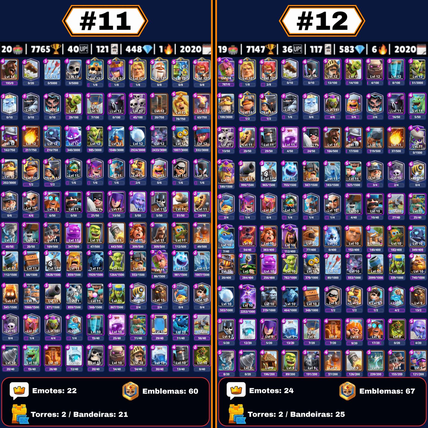 CONTAS CLASH ROYALE | TODAS AS ARENAS, UPADAS, CARTAS NÍVEL 16, EVOLUÇÕES, GEMAS