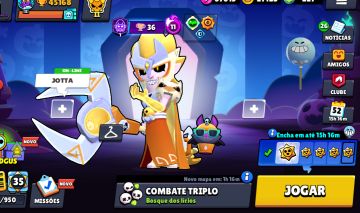 Conta de Brawl Stars barata e compensada