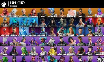 FORTNITE conta mais de 101 skins e muitas picaretas
