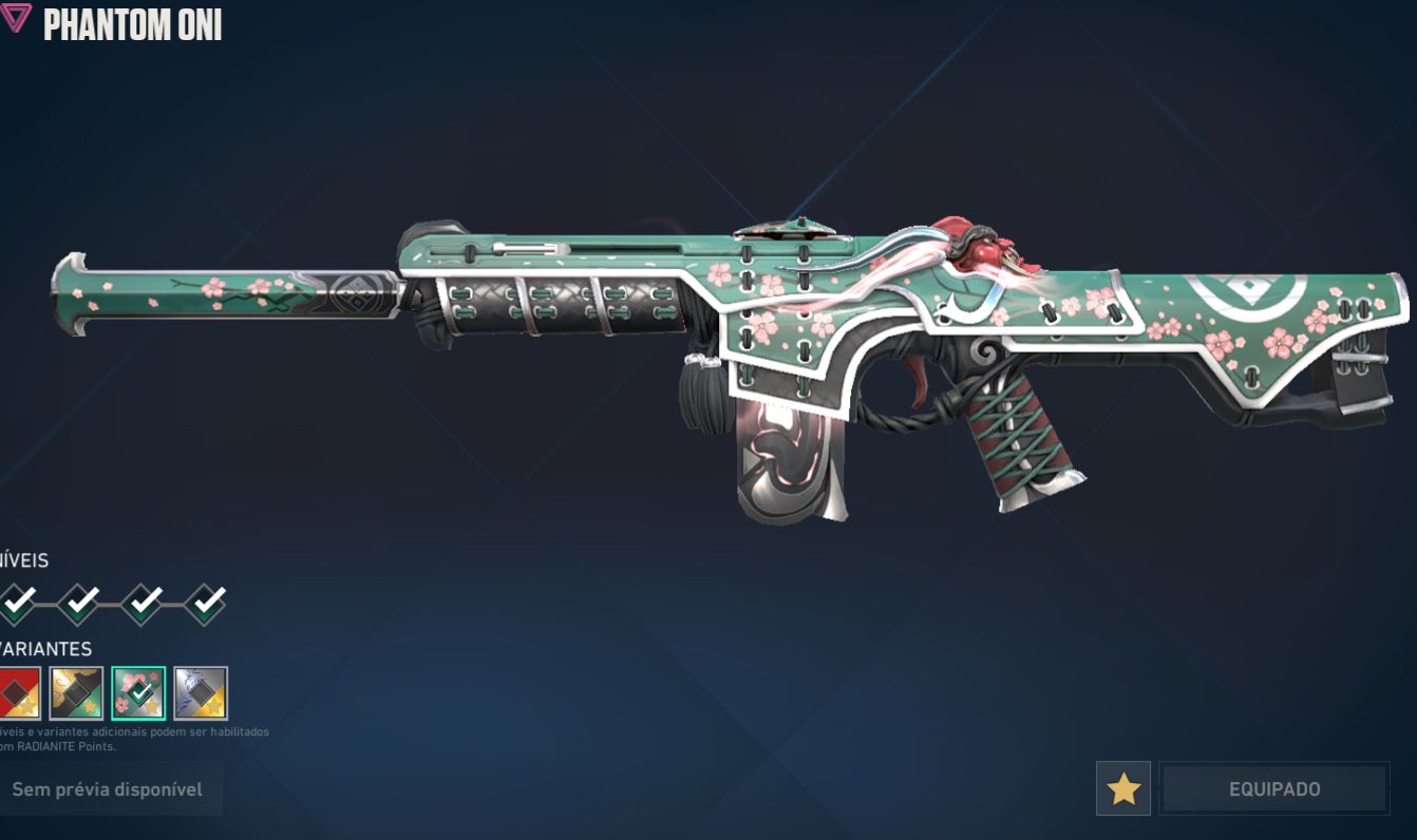Conta valorant Imortal 1 com 3 skins