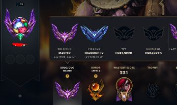 CONTA LOL MESTRE 500 PDL UPADA A MAO!!! LEVEL BAIXO // ÚNICO DONO!! FULL ACESSO!