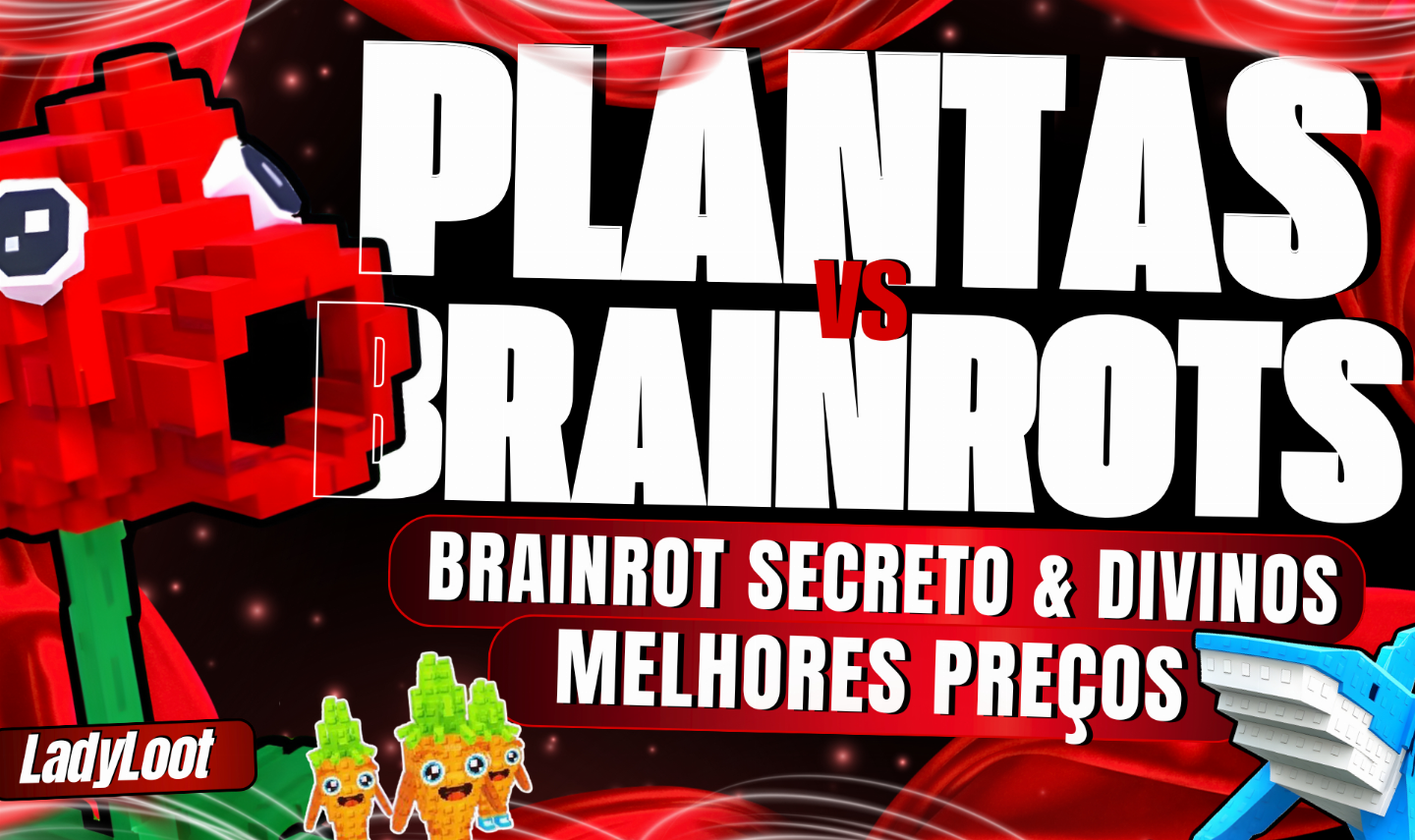 (MANGO!) PLANTS VS BRAINROTS - SECRETOS/DIVINOS/PLANTAS ( 80% de Desconto)