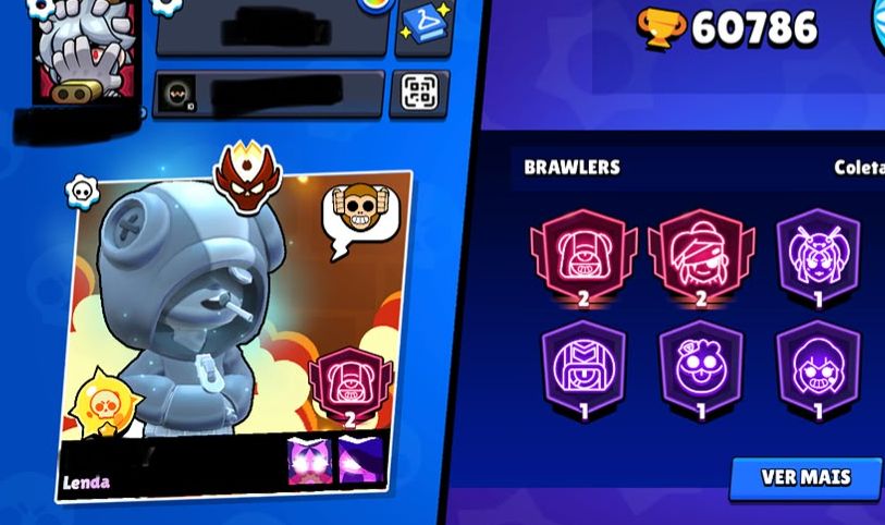 Conta Brawl 60k (TRY HARD) Pra Começar BEM!!