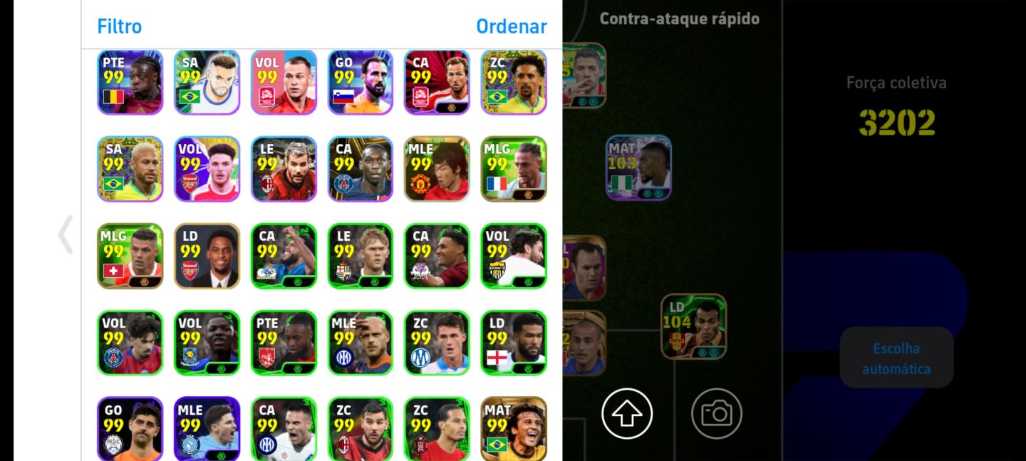 CONTA EFOOTBALL TOP RELÍQUIA NO PRECINHO