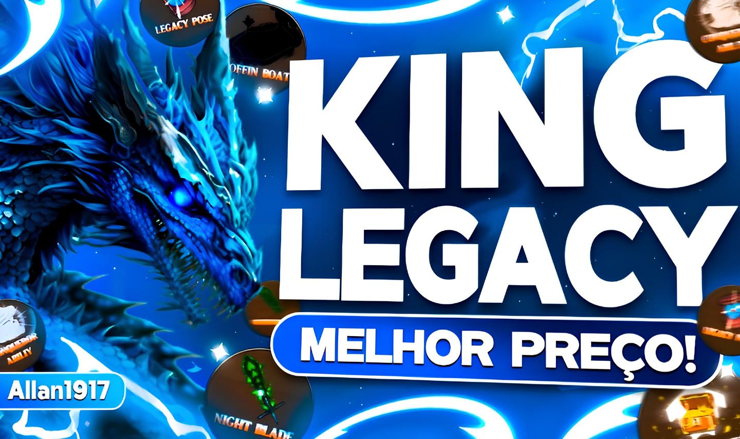 GAMEPASS E FRUTAS PERMANENTES - KING LEGACY (PTER EM PROMOÇÃO)