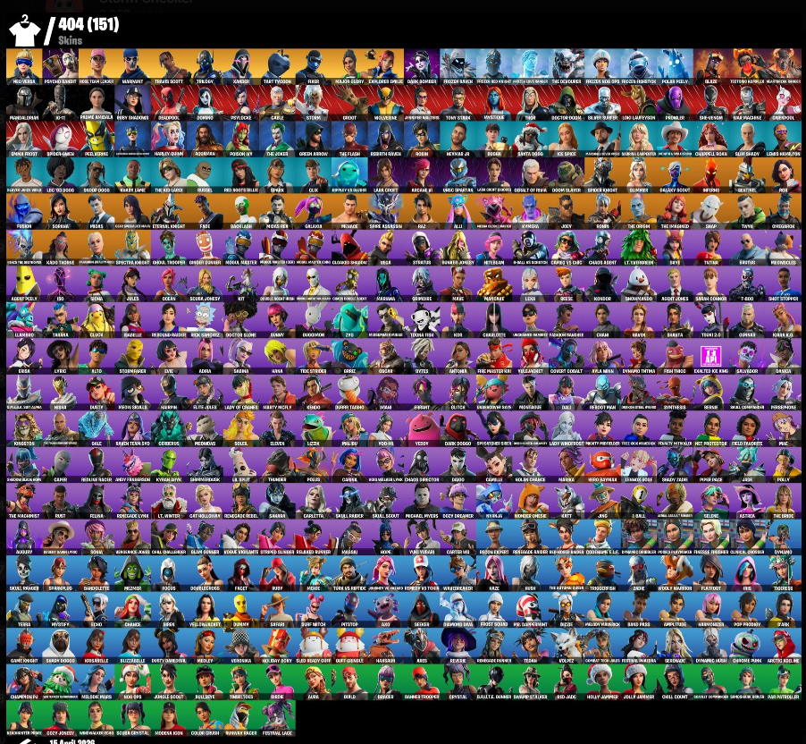 CONTA COM + DE 400 SKINS