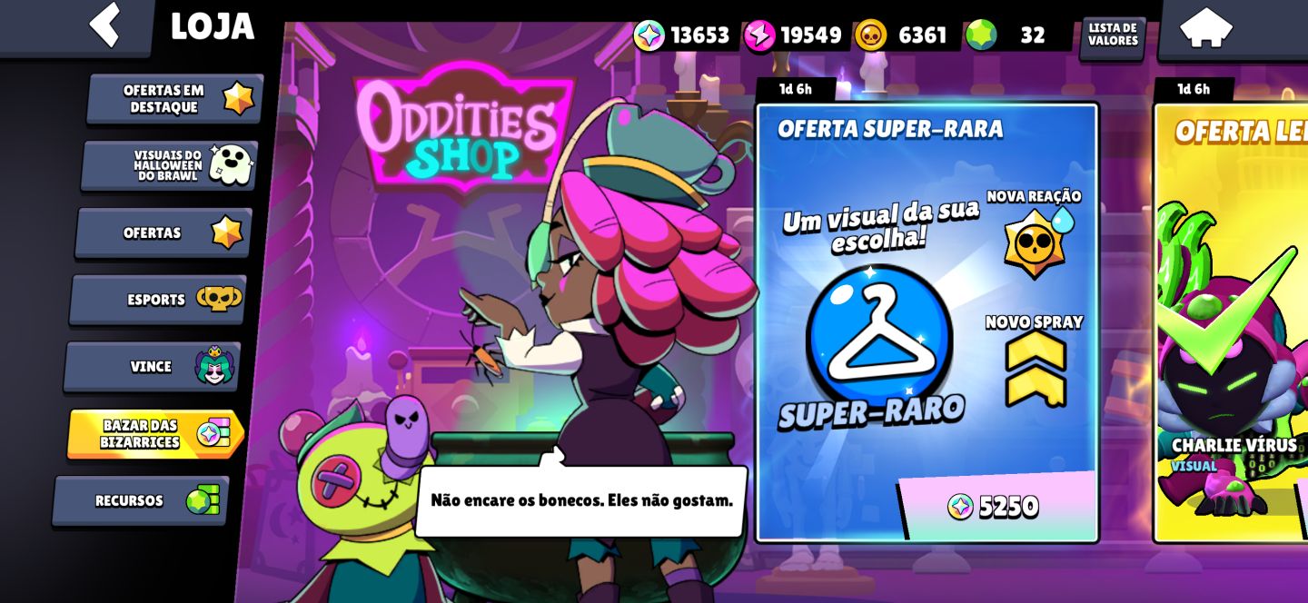 Conta de brawl stars com todos os brawlers, ideal pra iniciante!!