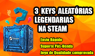 3 Keys Legendarias na Steam
