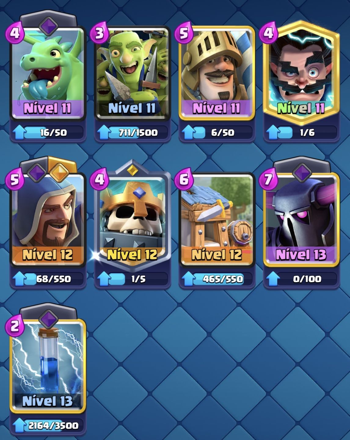 CONTA CLASH ROYALE (UPADA A MÃO)