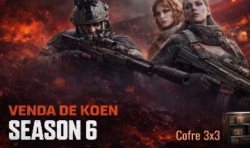 ARENA BREAKOUT INFINITE S6 - Cofre 3x3 (Missões)