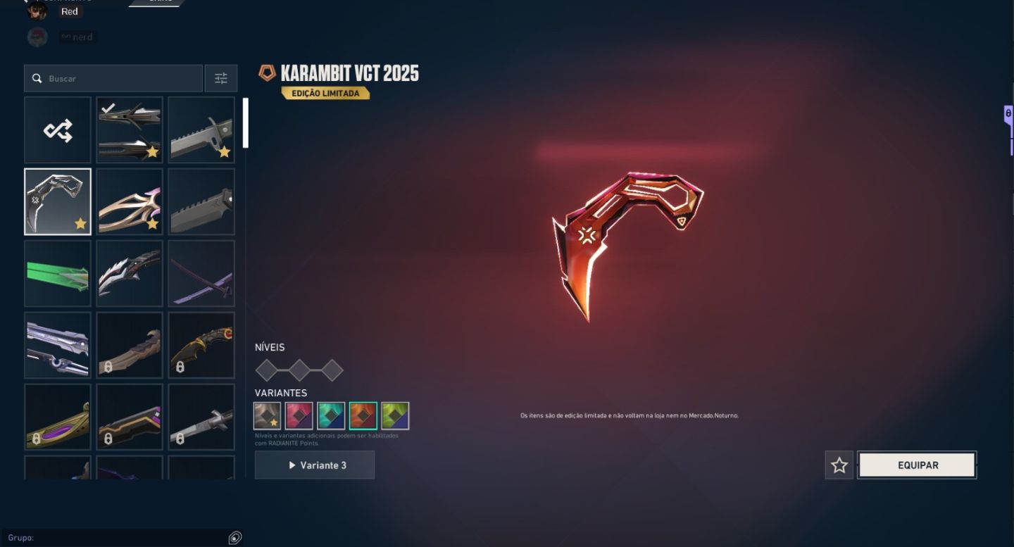 CONTA VALORANT FULL ACESSO VÁRIAS SKINS DE FACA E DE ARMAS