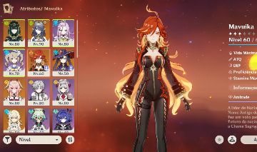 Conta com Mavuika, Nefer, Lauma e Linnea + Benção da Lua