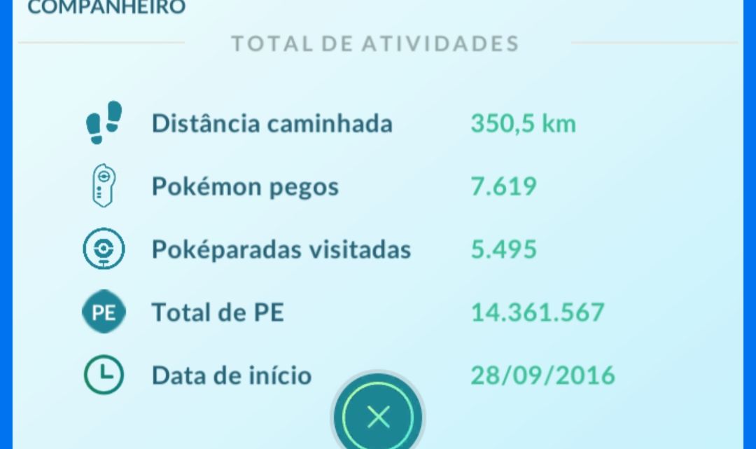 Conta pokemon go 2016, super rara