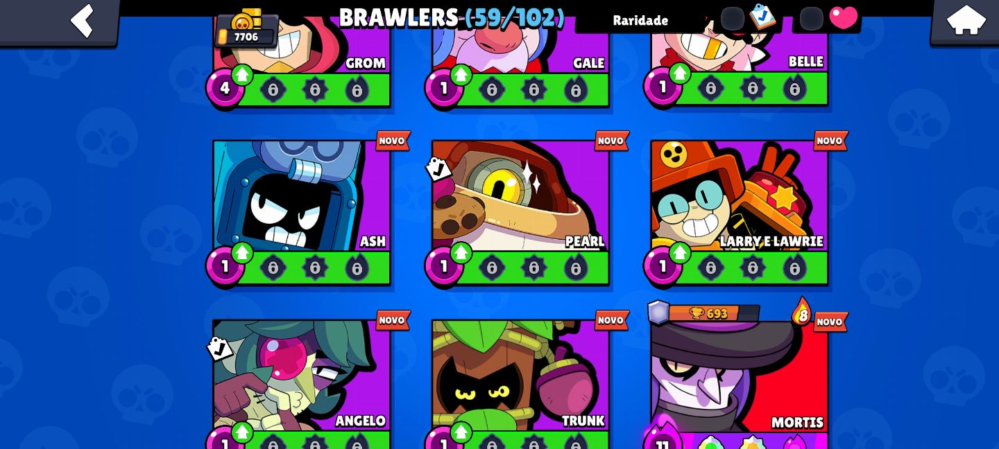 Conta de brawl stars rara