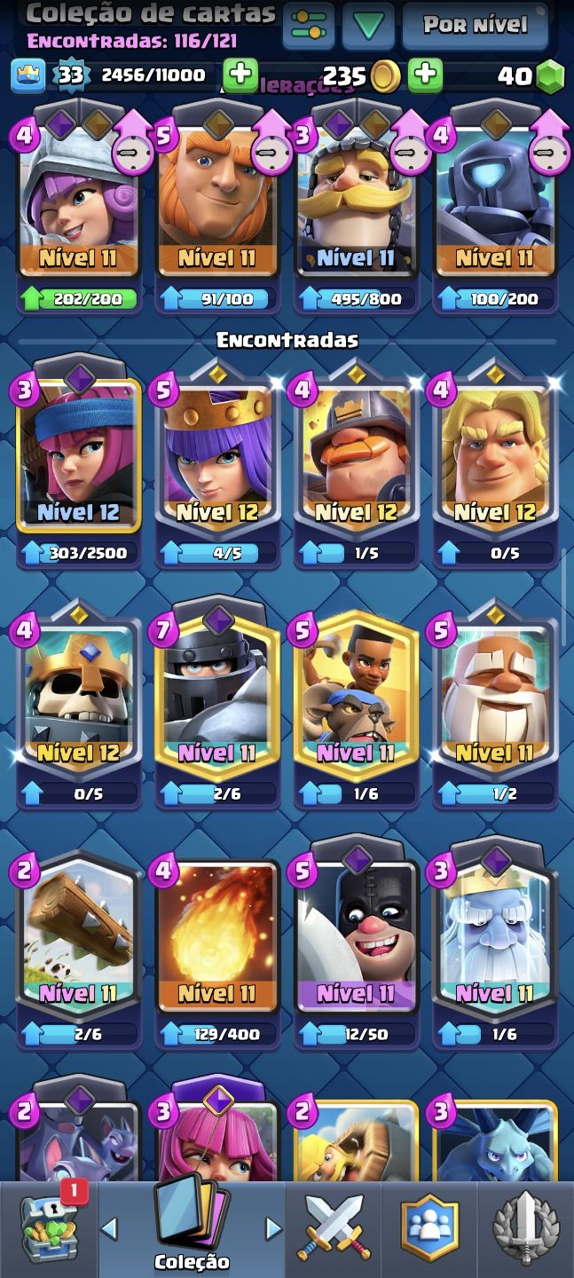 Conta Clash Royale conta rara