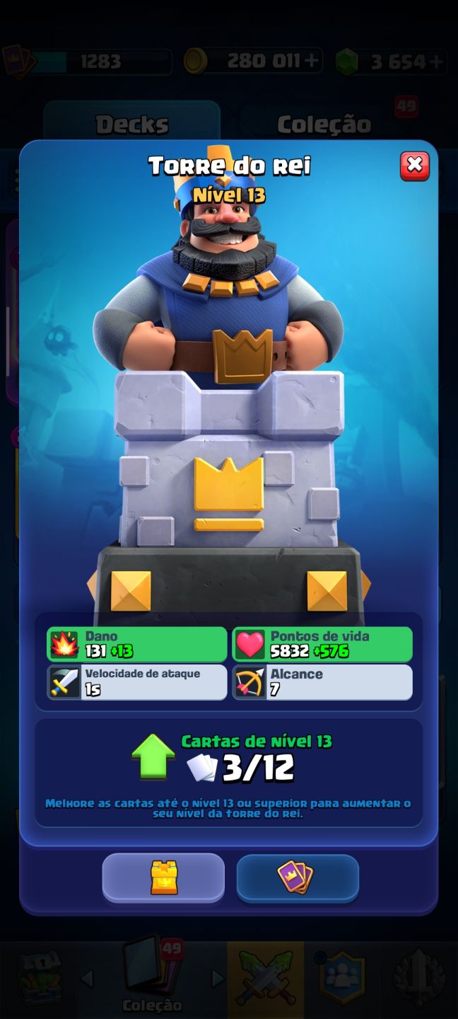 Conta média de clash, pra começar avançado, com 6600 troféus, cartas bem upadas