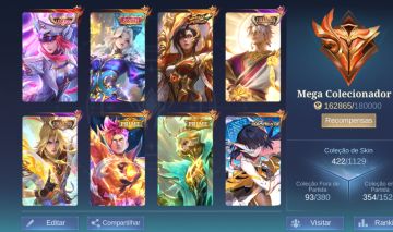 Conta mobile legends [422 SKINS]