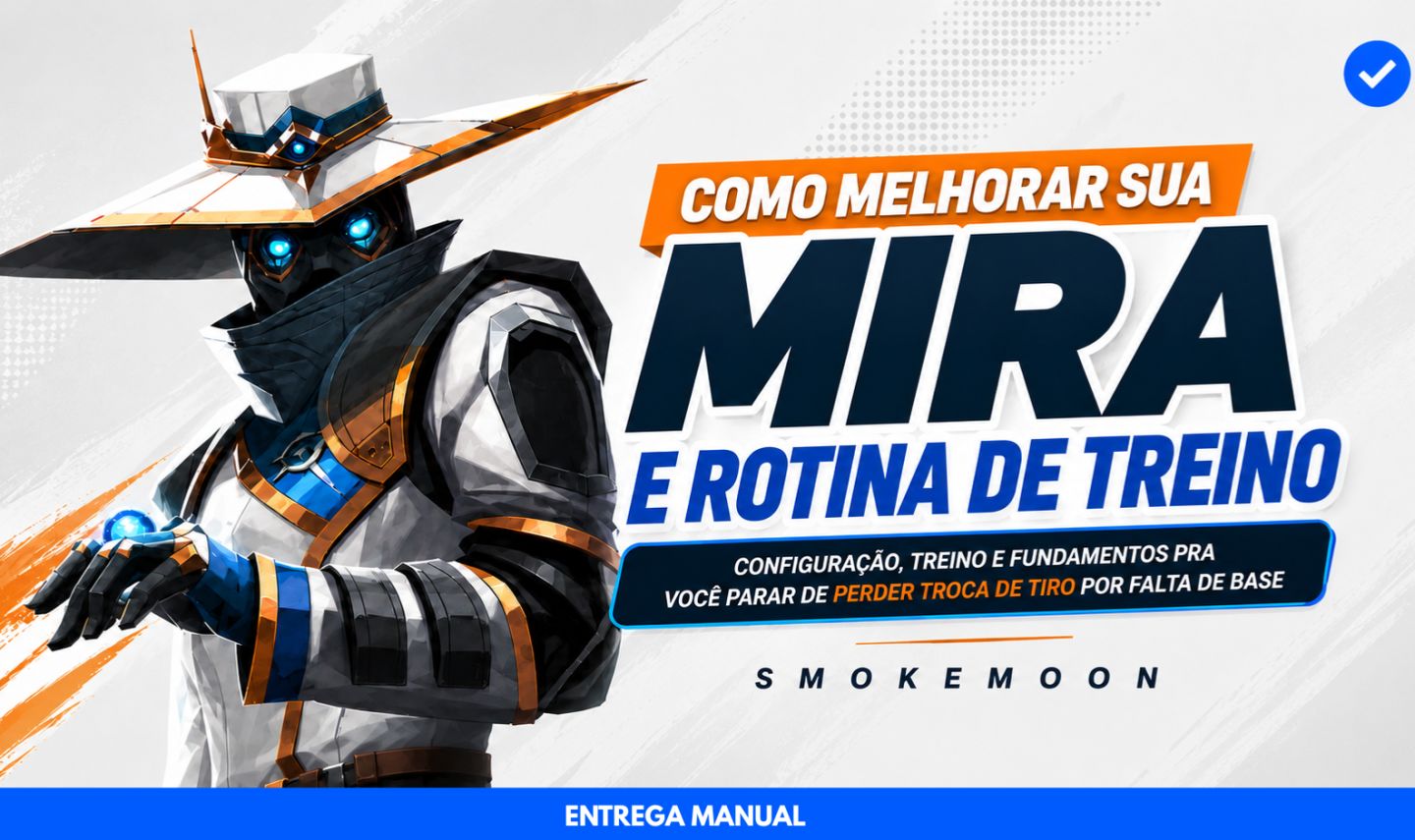 [ENTREGA MANUAL] PDF DE MIRA + ROTINA DE TREINO (VALORANT) | MELHOR PREÇO