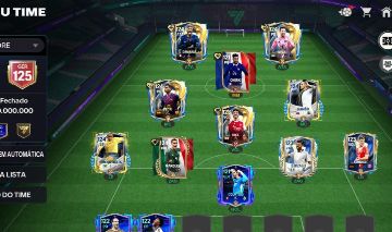 Conta fc mobile ovver 125, 4 utots e 2 119 da copa.
