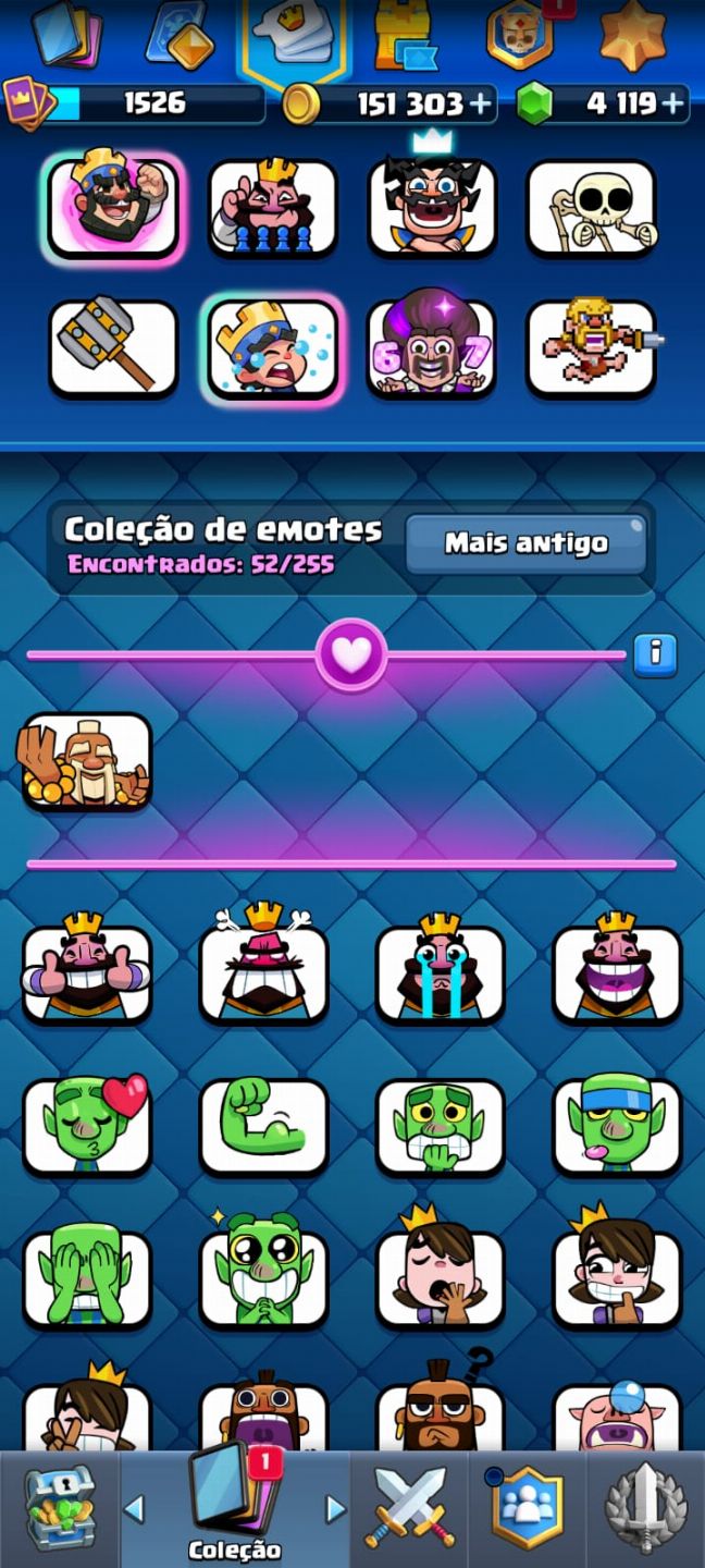 Conta Clash Royale à venda nível avançado!