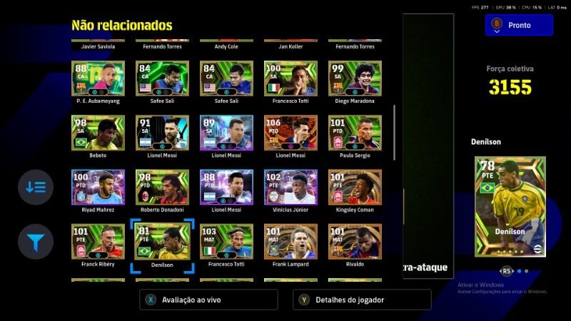 Conta raríssima efootball pc/steam
