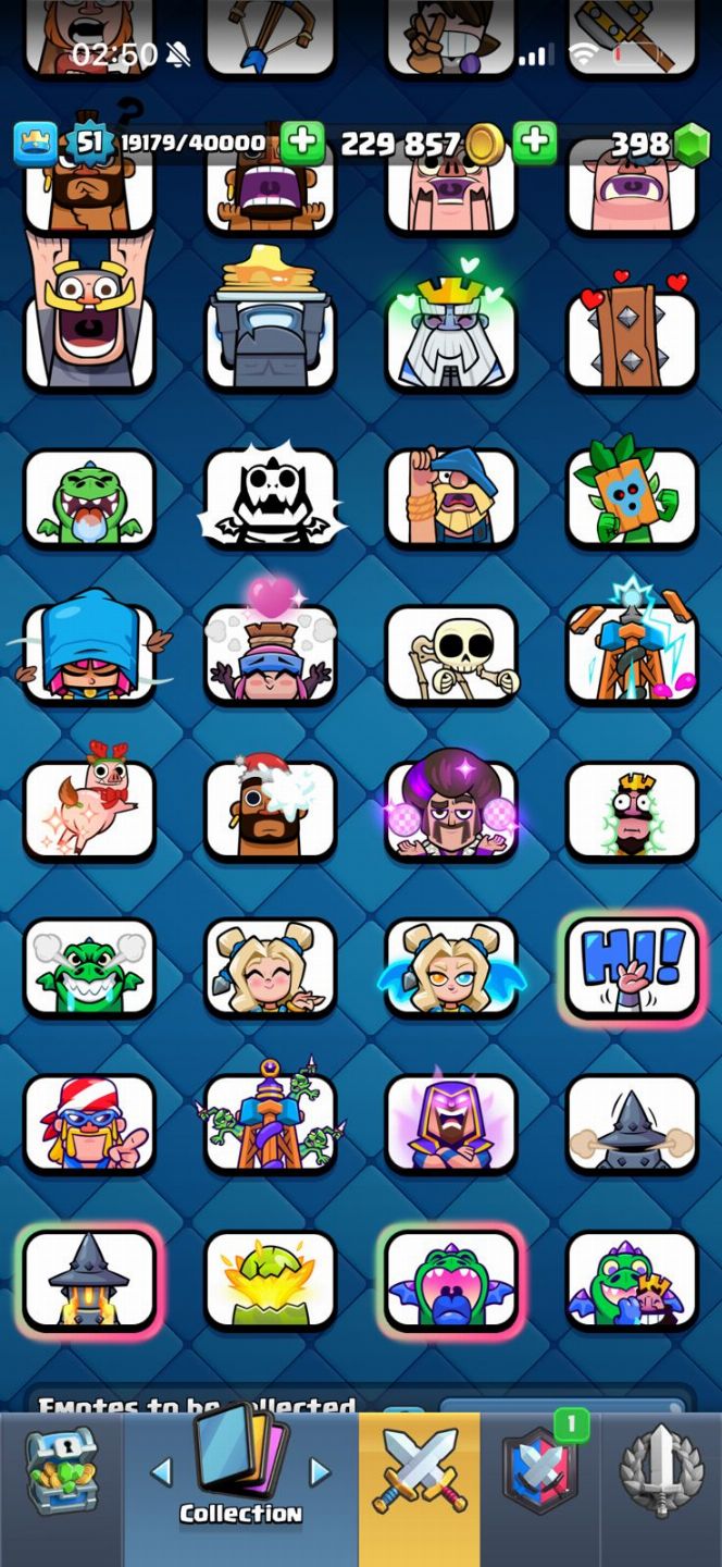 Conta clash royale 10k troféus