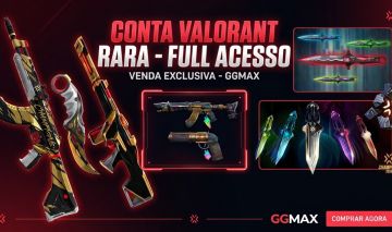 CONTA VALORANT TOP [X]SKINS PREMIUM+[X]VANDAL/PHANTOM/FACAS, ACESSO TOTAL (FA)