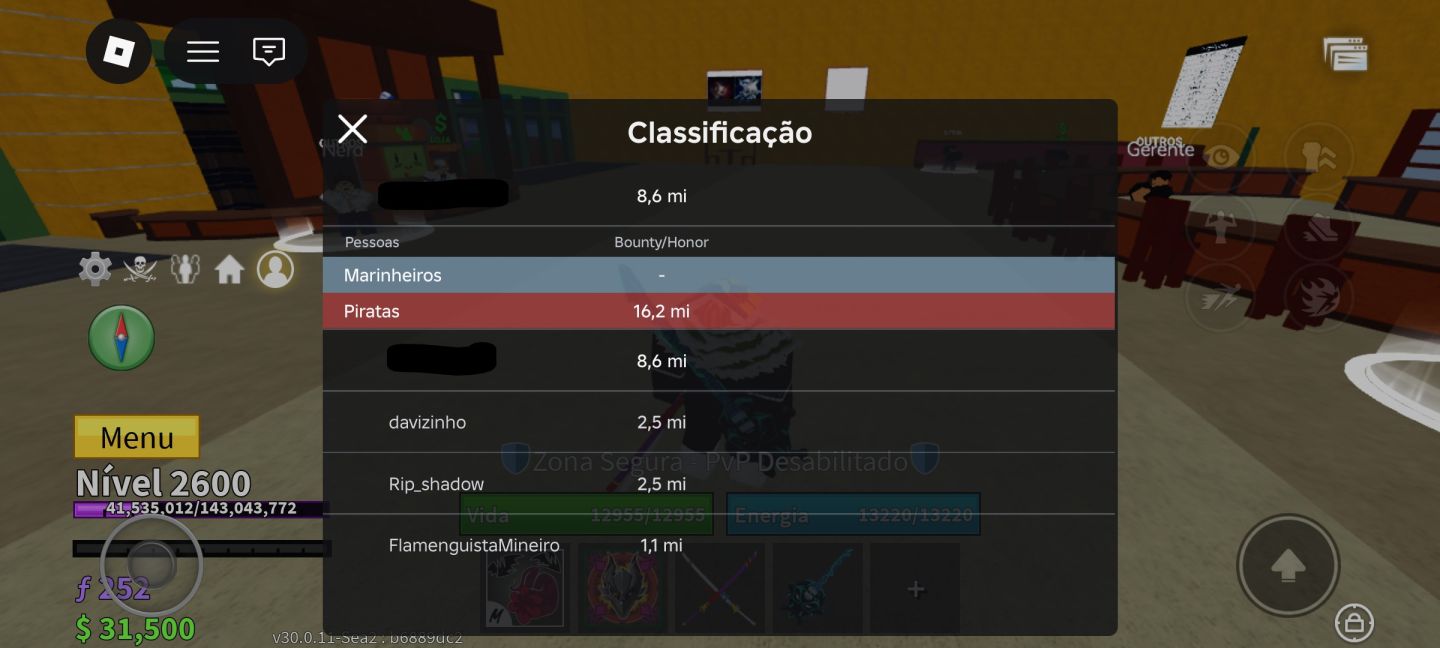 Conta de blox fruits com buddha perm e bastante itens