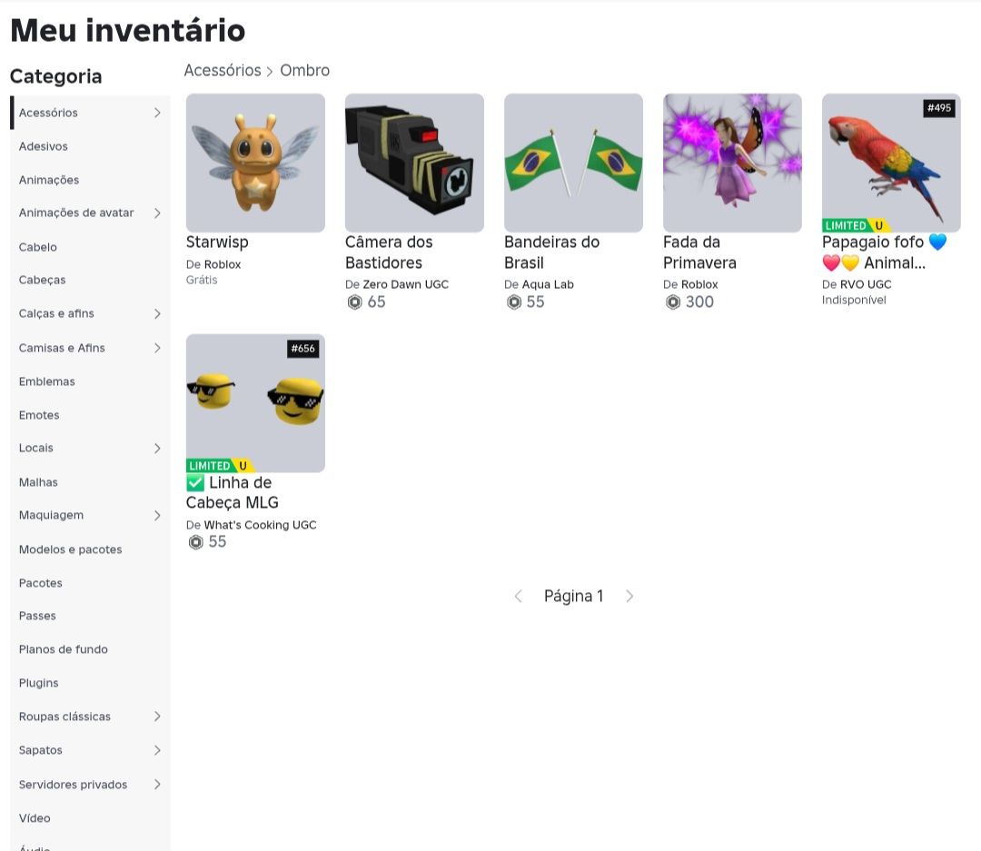 Conta de Roblox Upada e gemada com Inv avaliado acima de 10k(promoção)!!