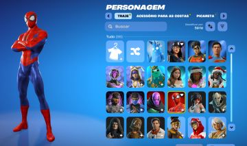 Conta Fortnite | 96 Skins | Spider-Man |