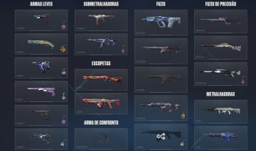 Conta de Valorant completa com as MELHORES SKINS (mais de R$ 3.300,00 gastos)