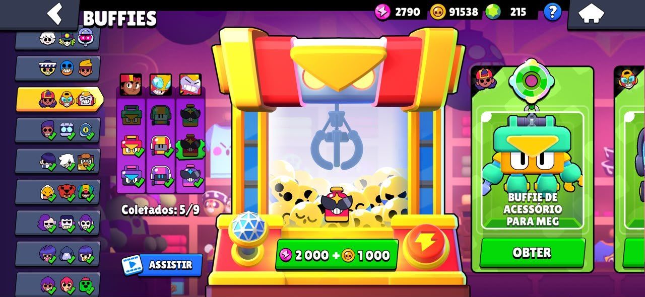 Vende-se Conta do brawl stars com shelly estelar