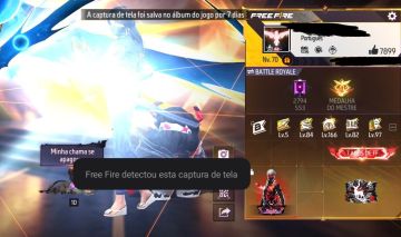 Conta de Free Fire Muito Boa, De Conta de 2017 Muito Boa a venda, Prime 7.